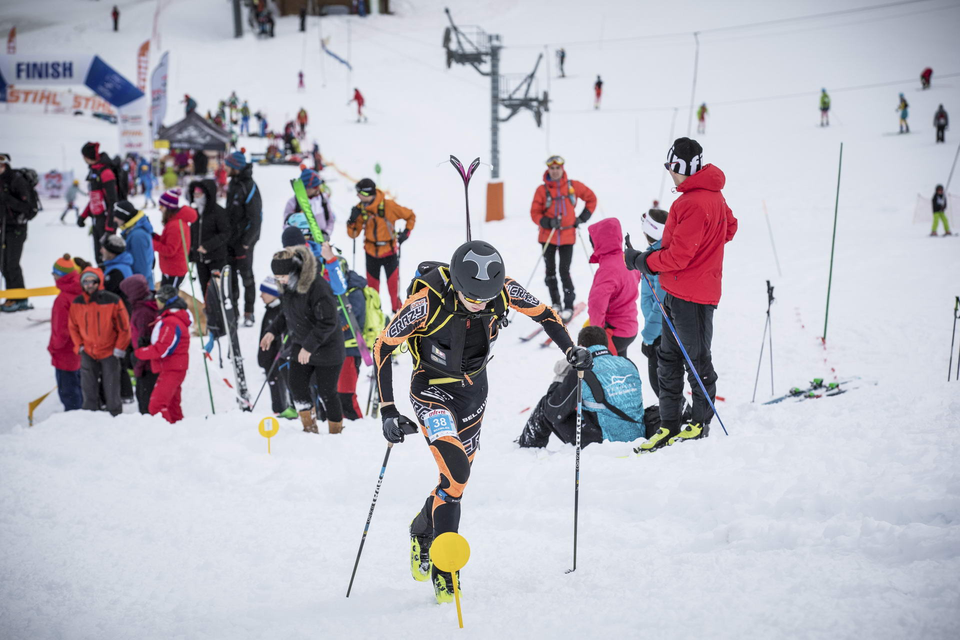 Weltcup Frankreich 2019 SKIMO Austria Sprint Motiv 19 Bild ISMF Areaphoto LR