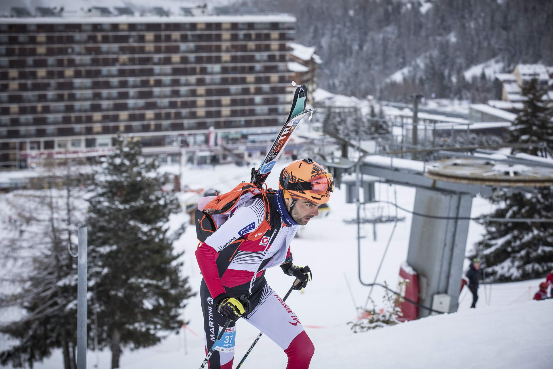 Weltcup Frankreich 2019 SKIMO Austria Sprint Motiv 20 Bild ISMF Areaphoto LR