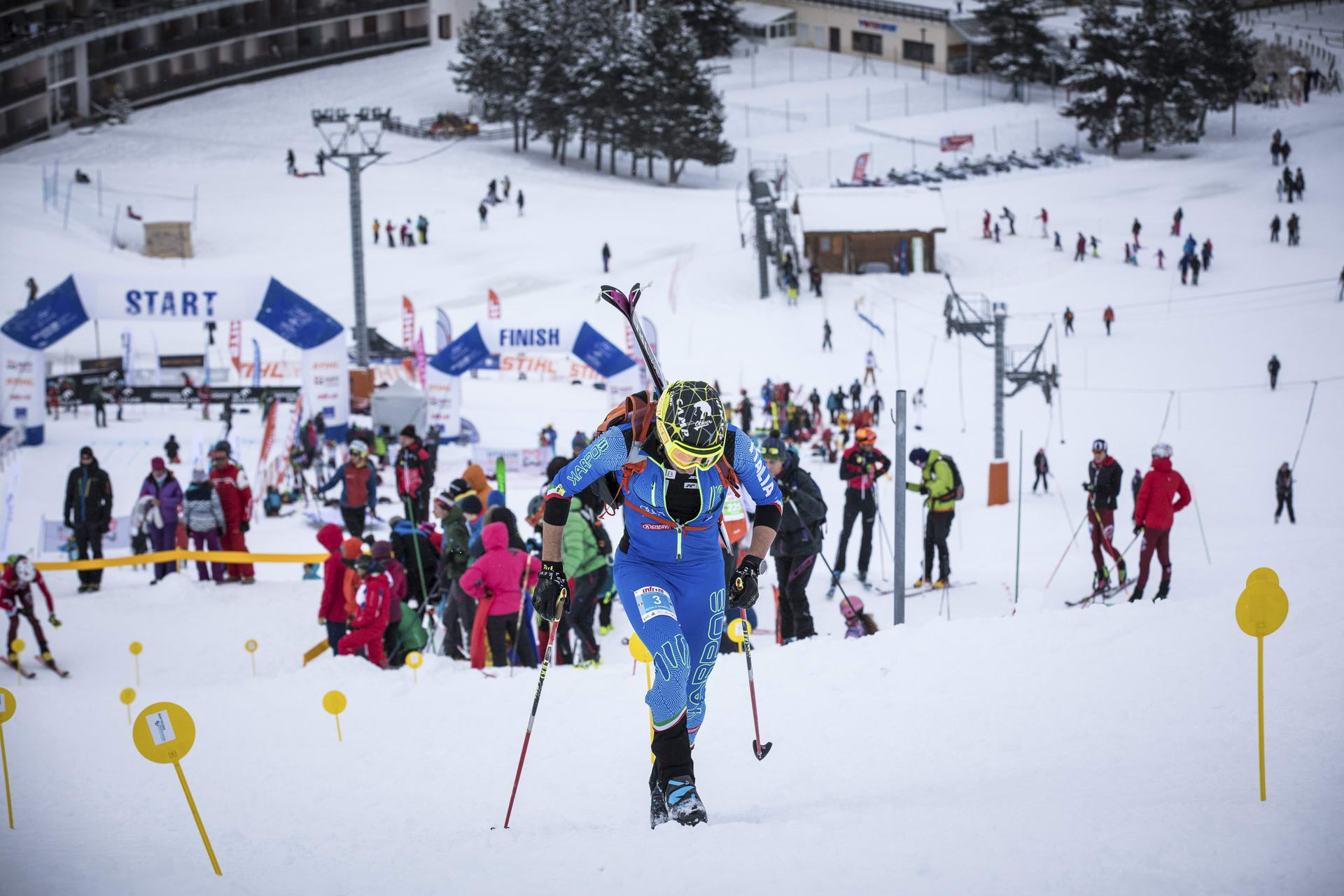 Weltcup Frankreich 2019 SKIMO Austria Sprint Motiv 38 Bild ISMF Areaphoto LR