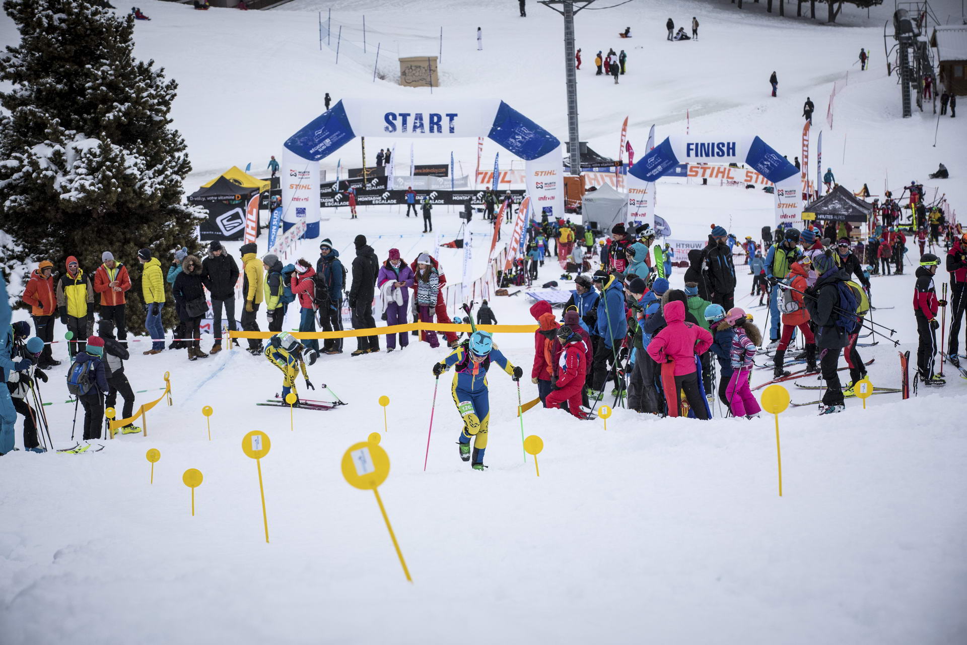 Weltcup Frankreich 2019 SKIMO Austria Sprint Motiv 41 Bild ISMF Areaphoto LR