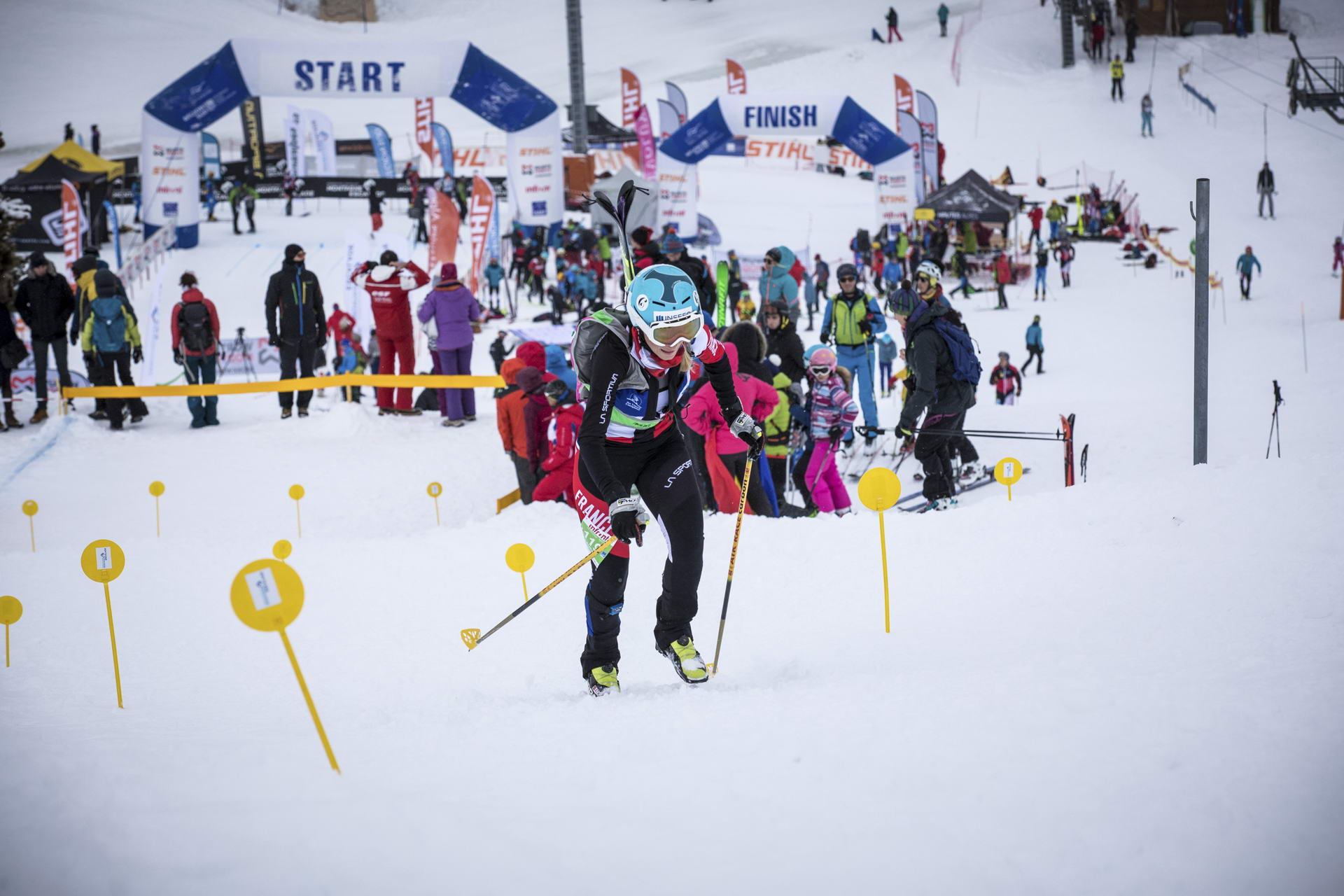 Weltcup Frankreich 2019 SKIMO Austria Sprint Motiv 43 Bild ISMF Areaphoto LR