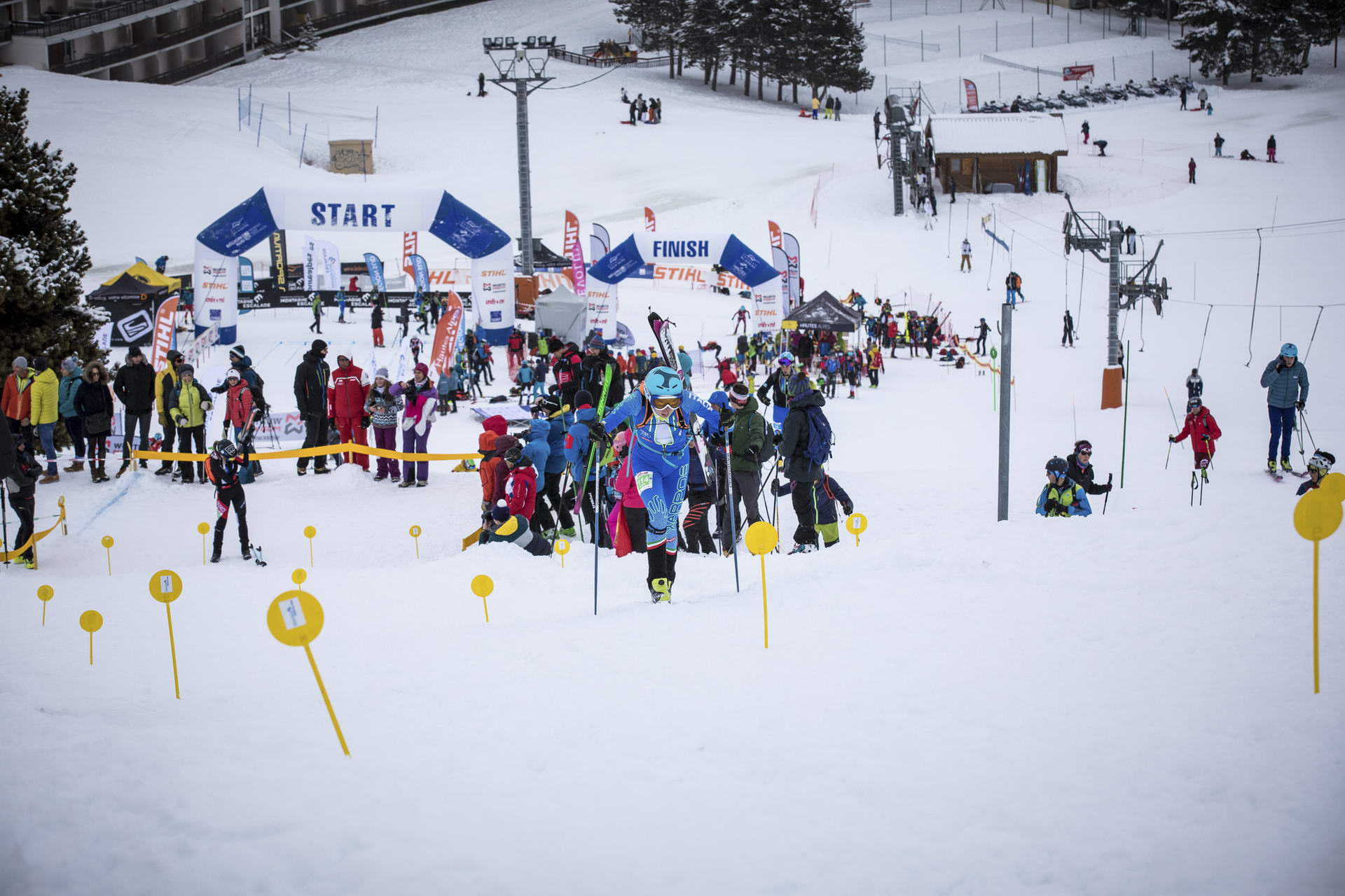 Weltcup Frankreich 2019 SKIMO Austria Sprint Motiv 46 Bild ISMF Areaphoto LR