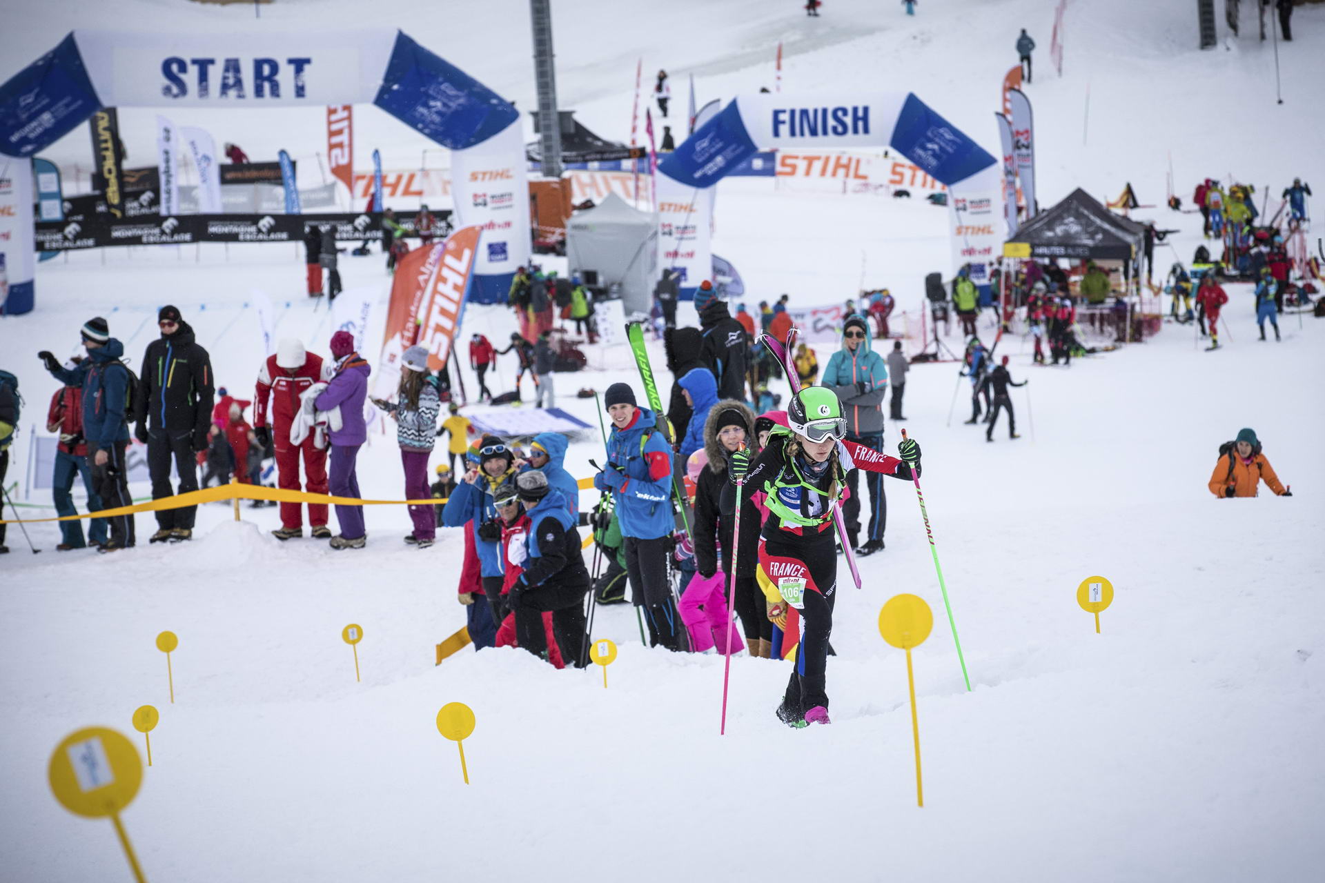 Weltcup Frankreich 2019 SKIMO Austria Sprint Motiv 48 Bild ISMF Areaphoto LR