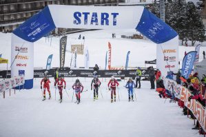 Weltcup Frankreich 2019 SKIMO Austria Sprint Motiv 67 Bild ISMF Areaphoto LR