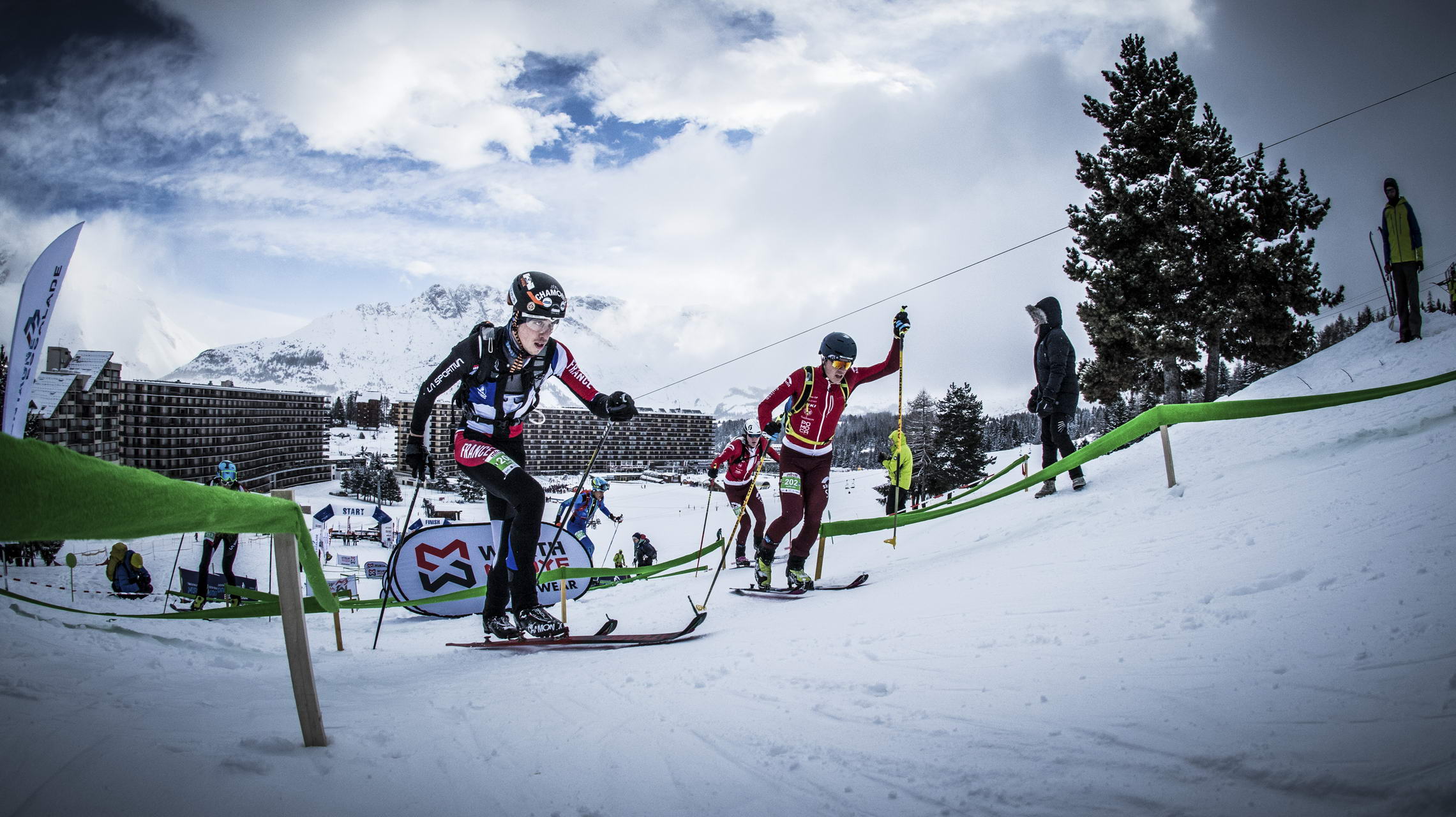 Weltcup Frankreich 2019 SKIMO Austria Sprint Motiv 72 Bild ISMF Areaphoto LR