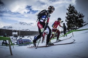 Weltcup Frankreich 2019 SKIMO Austria Sprint Motiv 73 Bild ISMF Areaphoto LR