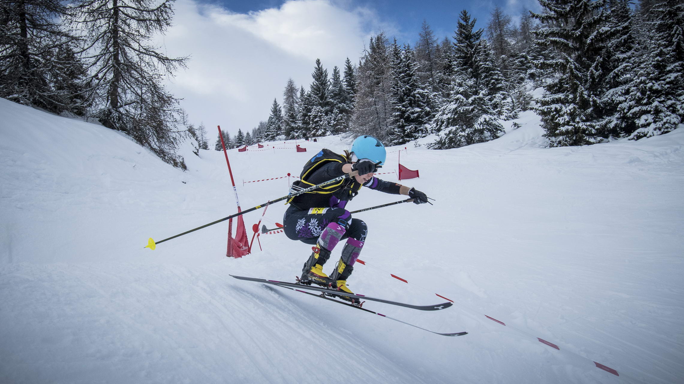 Weltcup Frankreich 2019 SKIMO Austria Sprint Motiv 75 Bild ISMF Areaphoto LR