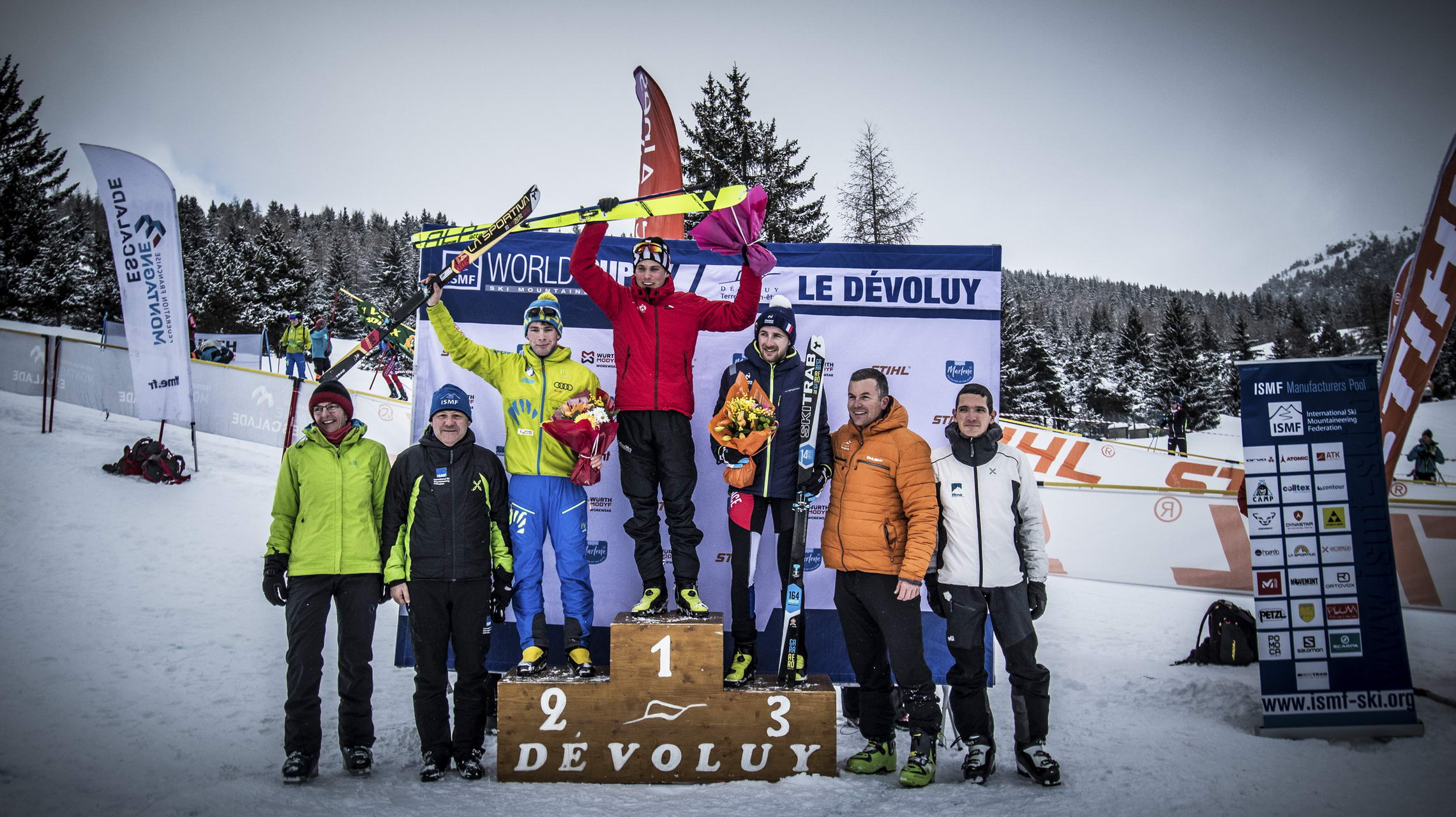 Weltcup Frankreich 2019 SKIMO Austria Sprint Motiv 76 Bild ISMF Areaphoto LR