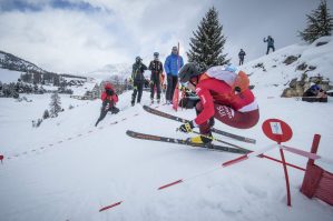 Weltcup Frankreich 2019 SKIMO Austria Sprint Motiv 83 Bild ISMF Areaphoto LR