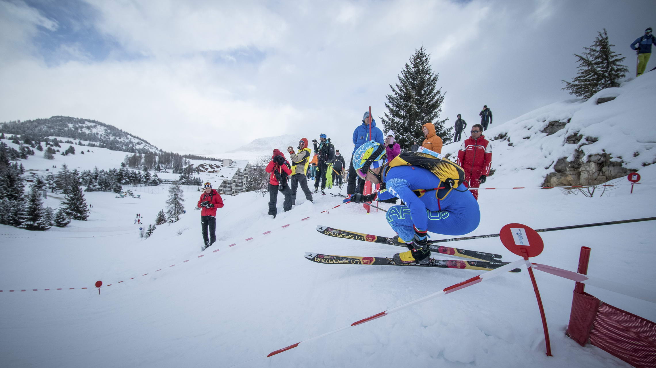 Weltcup Frankreich 2019 SKIMO Austria Sprint Motiv 89 Bild ISMF Areaphoto LR