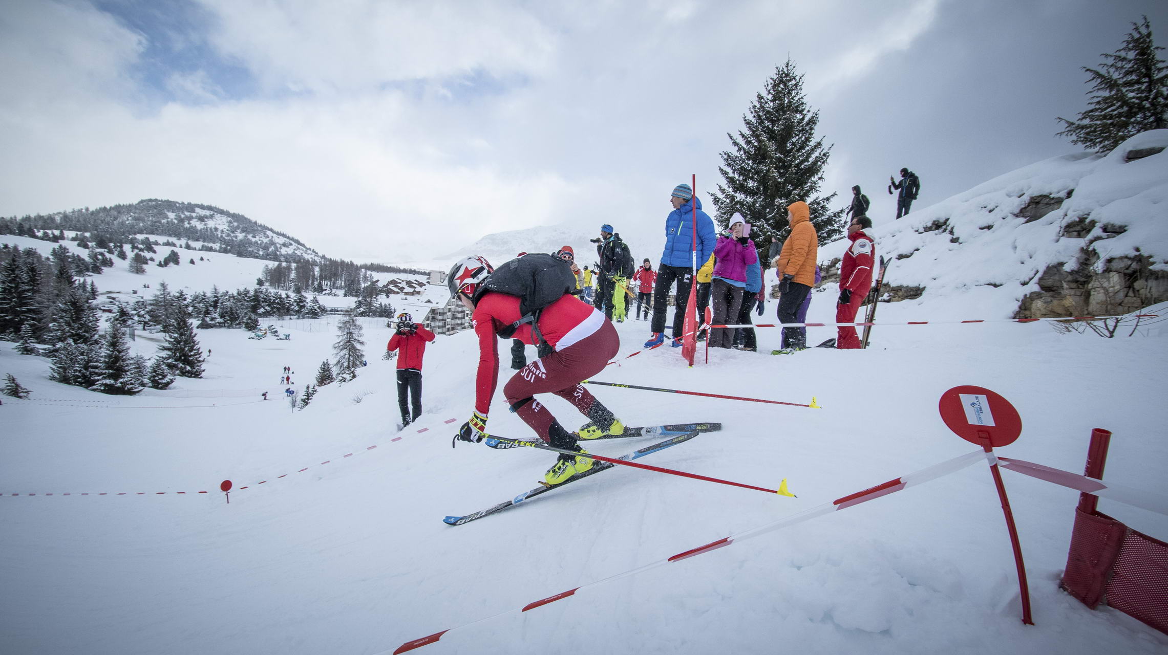 Weltcup Frankreich 2019 SKIMO Austria Sprint Motiv 90 Bild ISMF Areaphoto LR