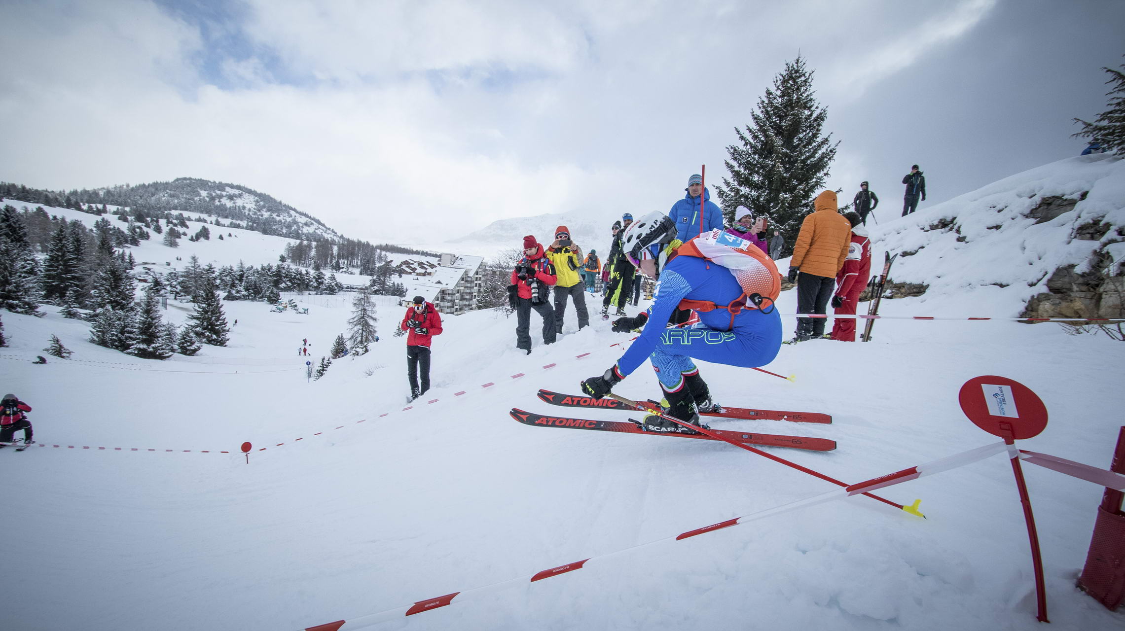 Weltcup Frankreich 2019 SKIMO Austria Sprint Motiv 91 Bild ISMF Areaphoto LR