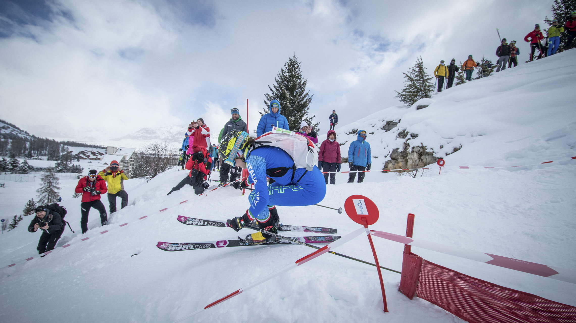 Weltcup Frankreich 2019 SKIMO Austria Sprint Motiv 95 Bild ISMF Areaphoto LR