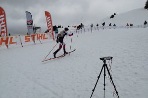 Paul Verbnjak beim Start zur Qualifikation