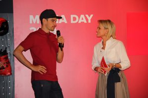 Atomic Mediaday 2019 Iwan Arnold und Alexandra Meisnitzer Bild SKIMO Austria