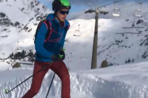 Finn Hösch im Trainingslager Obertauern DAV 2019