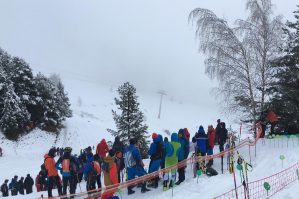 Zuschauer beim Viertelfinale der Herren Senior