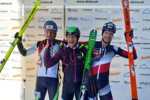 Die Gewinner im Alpencup Thomas Wallner Marcell Voithofer und Josef Huber