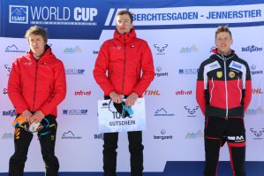 Jennerstier 2020 Sprint ISMF WC Bild Siegerehrung Junior M Roland Hold LR