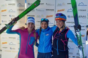 Jennerstier 2020 Alpencup Individual Johanna Hiemer Michaela Essl und Marcela Vasinova