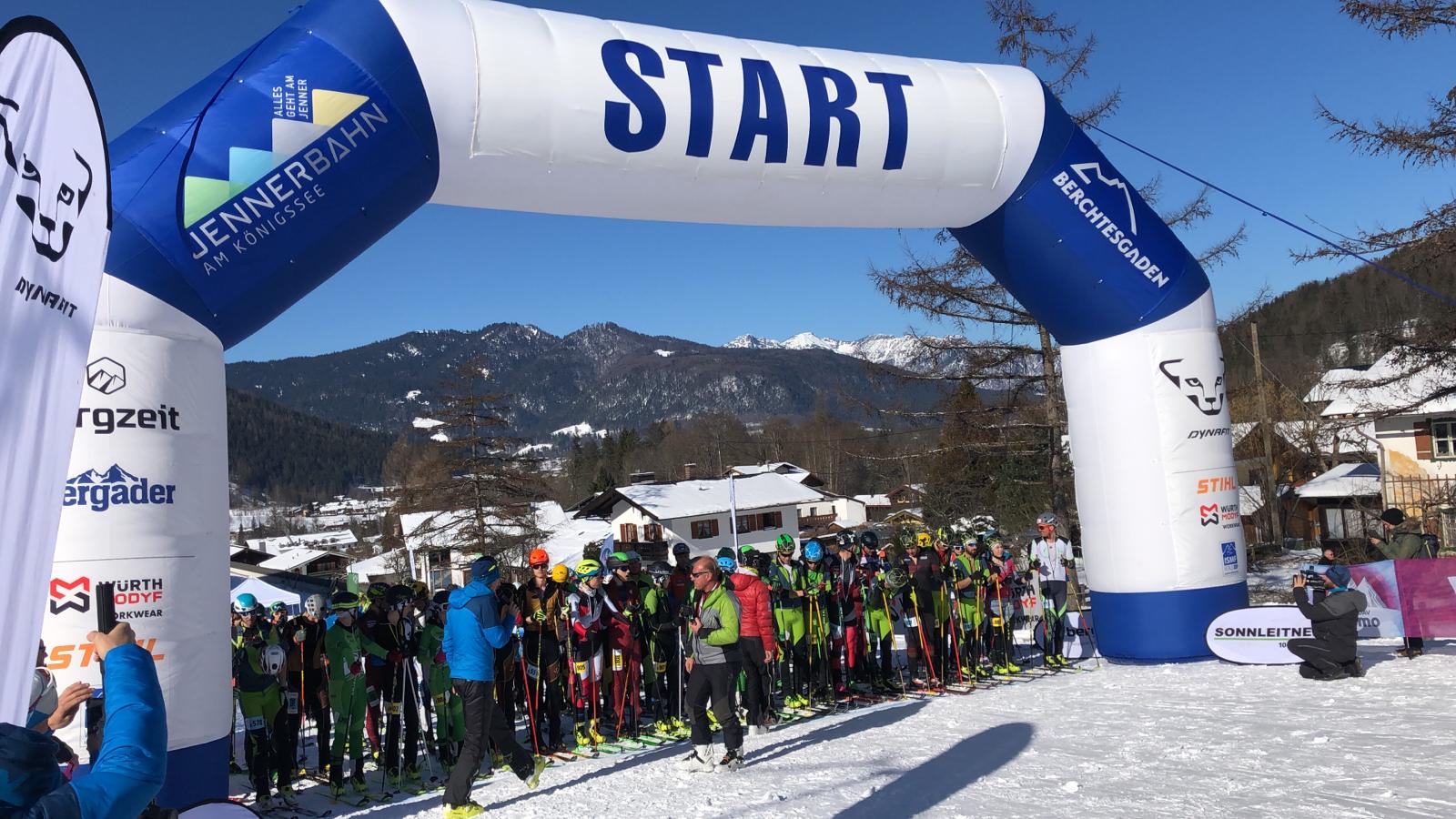 Startaufstellung Vertical Alpencup