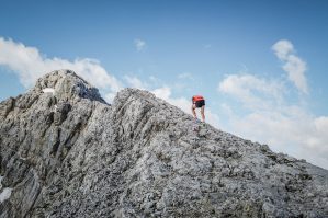 Anton Palzer Watzmann FKT Grat © Philipp Reiter