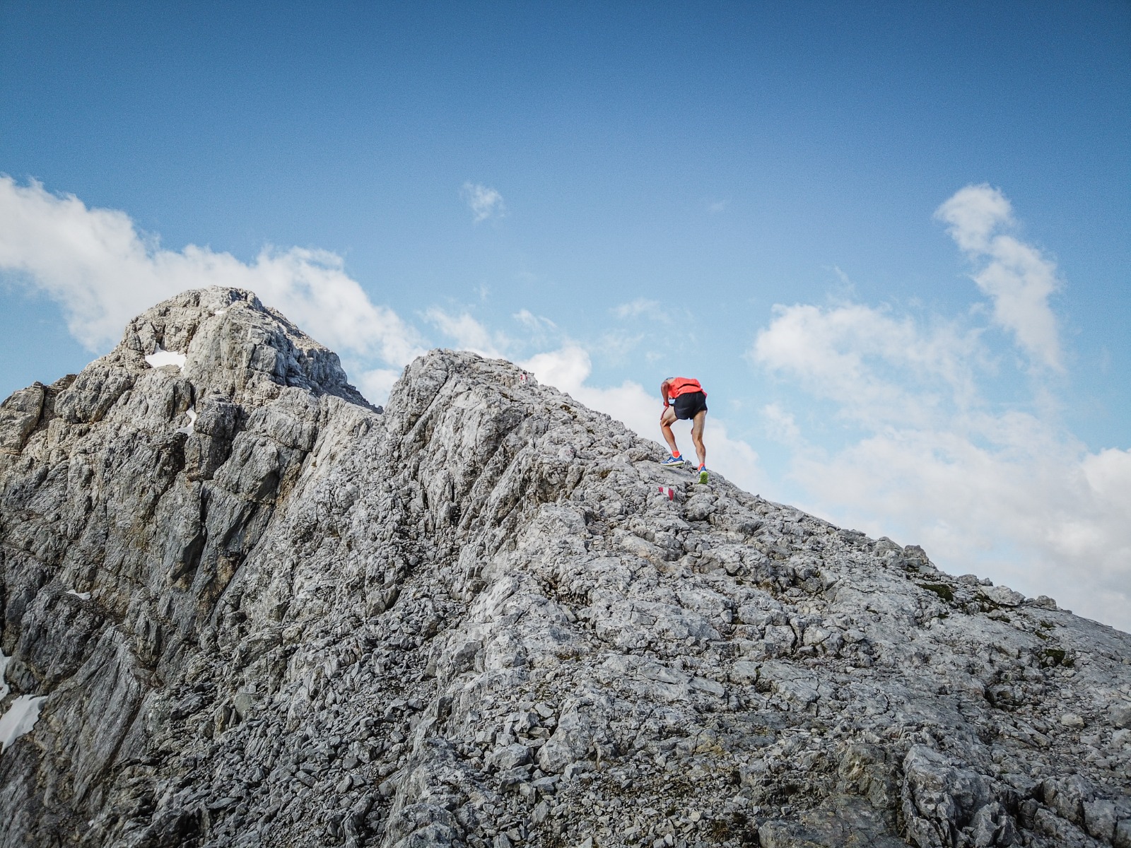 Anton Palzer Watzmann FKT Grat © Philipp Reiter