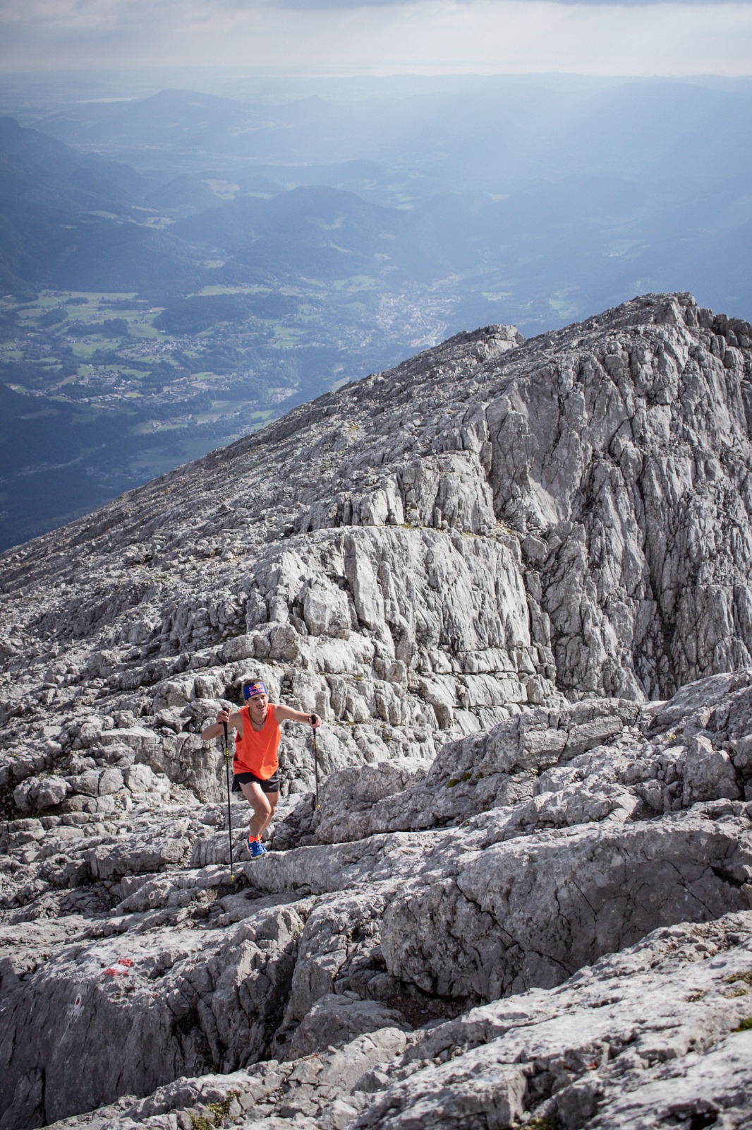 Anton Palzer Watzmann FKT Aufstieg Hocheck © Philipp Reiter