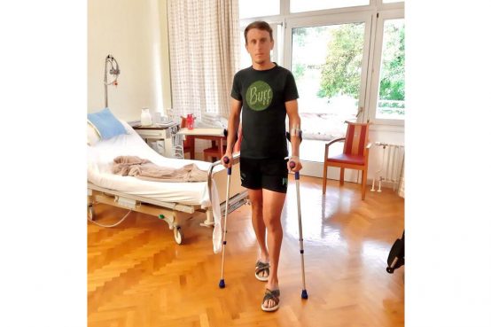 Armin Höfl im Krankenhaus 1 Bild Privat