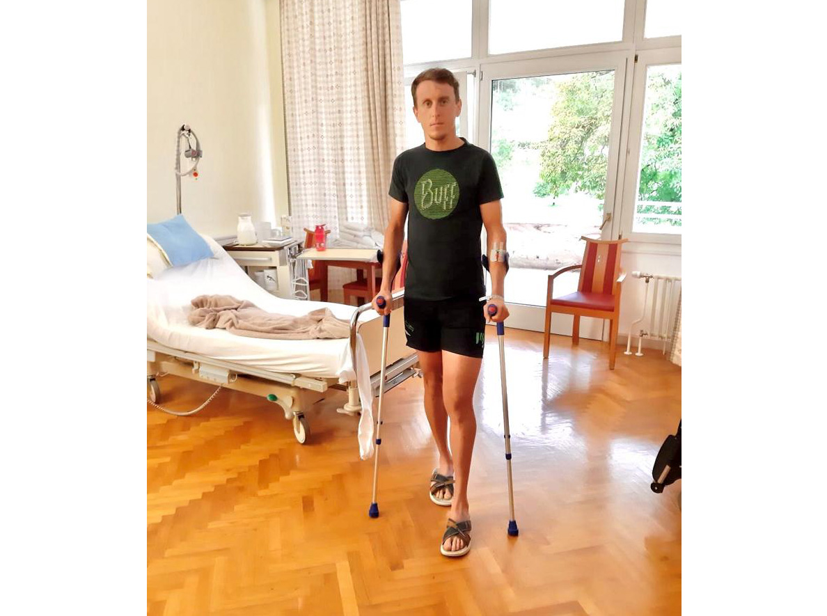Armin Höfl im Krankenhaus 1 Bild Privat