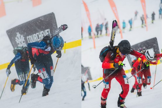 emely harrop und oriol coll cardona bild skimostats montage skimo austria