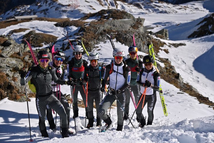olympiateam skibergsteigen beim gemeinsamen training bild martin weigl osv